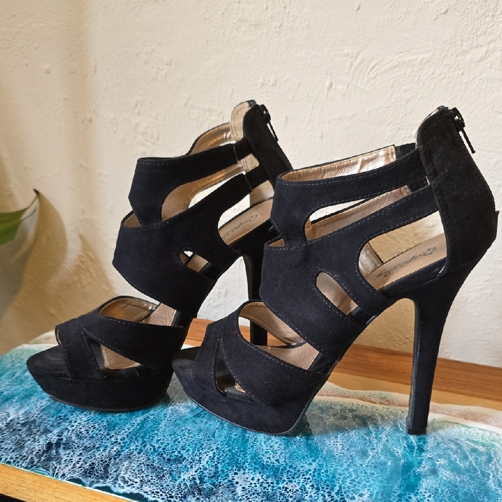 Elegant Black High Heels